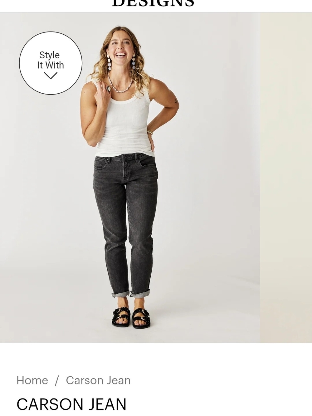 Carve Designs Carson Jean — Washed Black